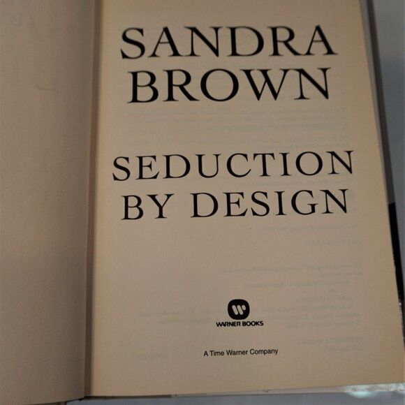 Seduction by Design by Sandra Brown and Erin St. Claire 2001 Hardcover - Picture 6 of 7